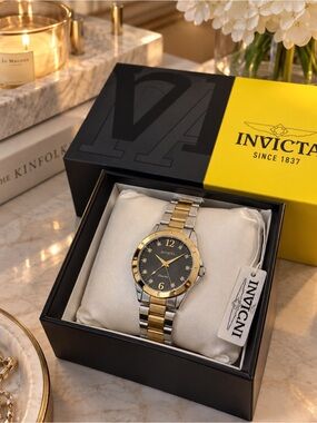 Invicta Celestial 69347 Women’s Two-Tone Watch 29mm NWT